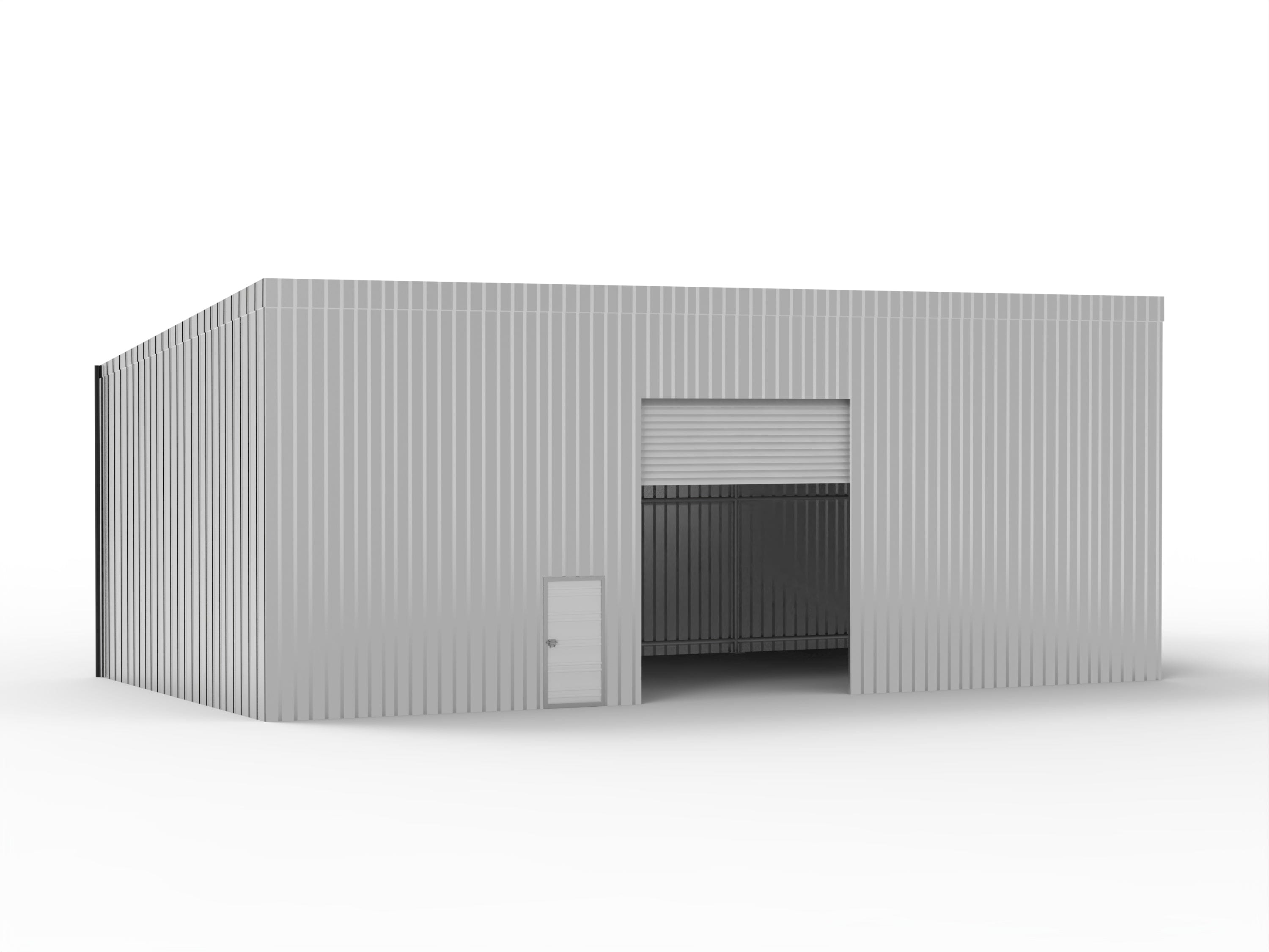 Edificios de Acero con Techo Mono Pitch