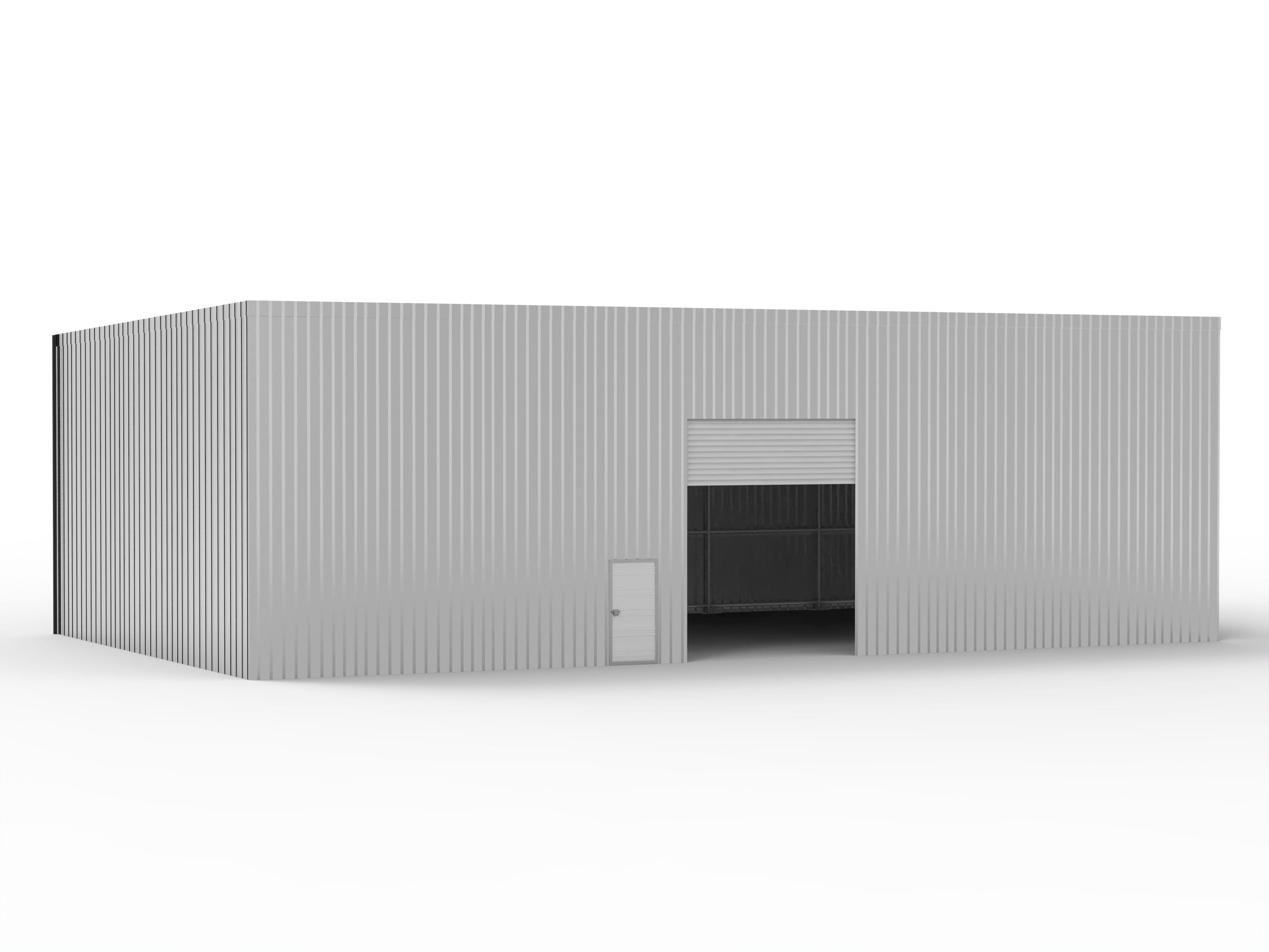 Edificios de Acero con Techo Mono Pitch