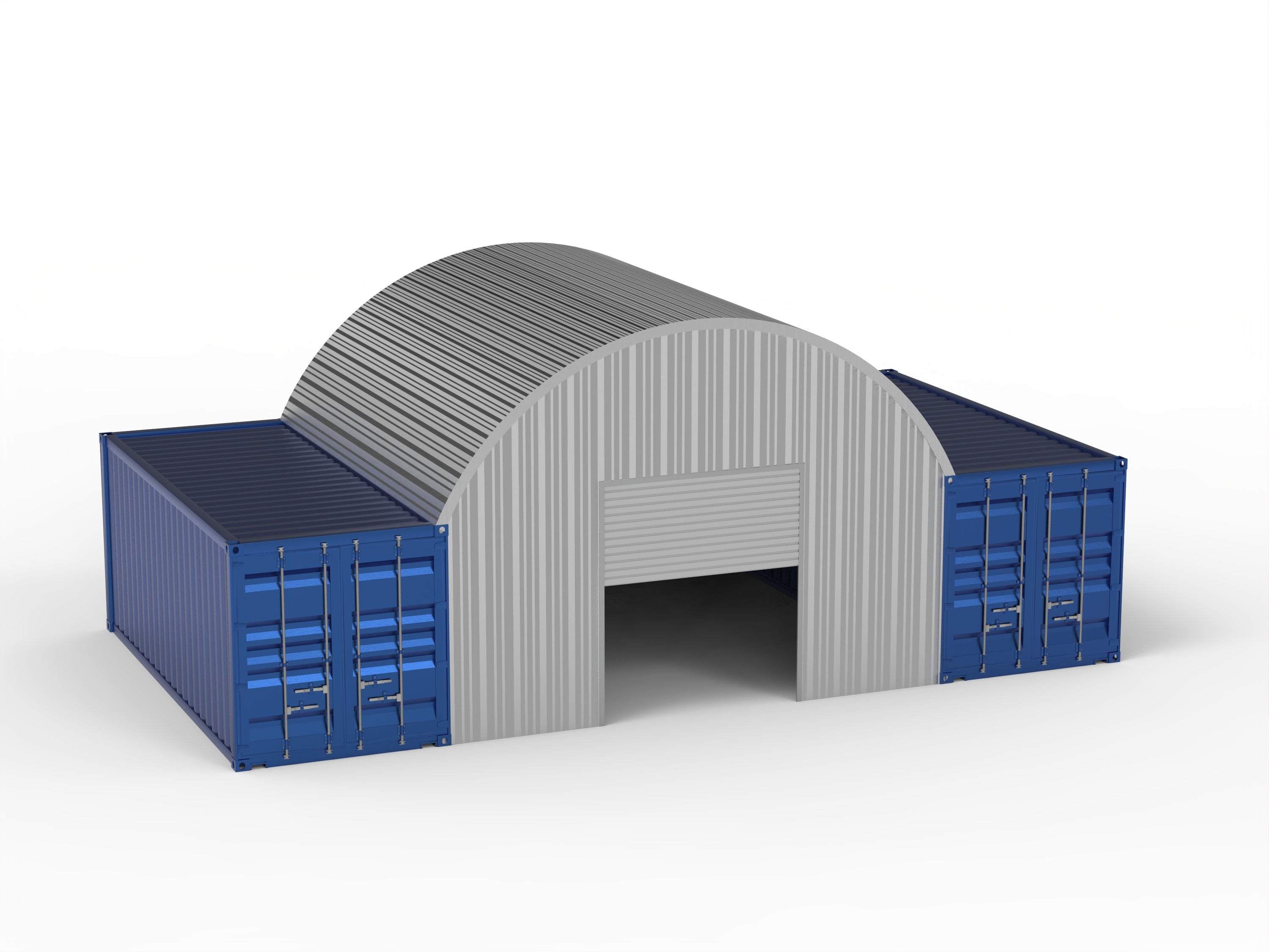 Marquesinas de Contenedores de Acero - 20ft x 20ft x 6.5ft (6m x 6m x 2m)