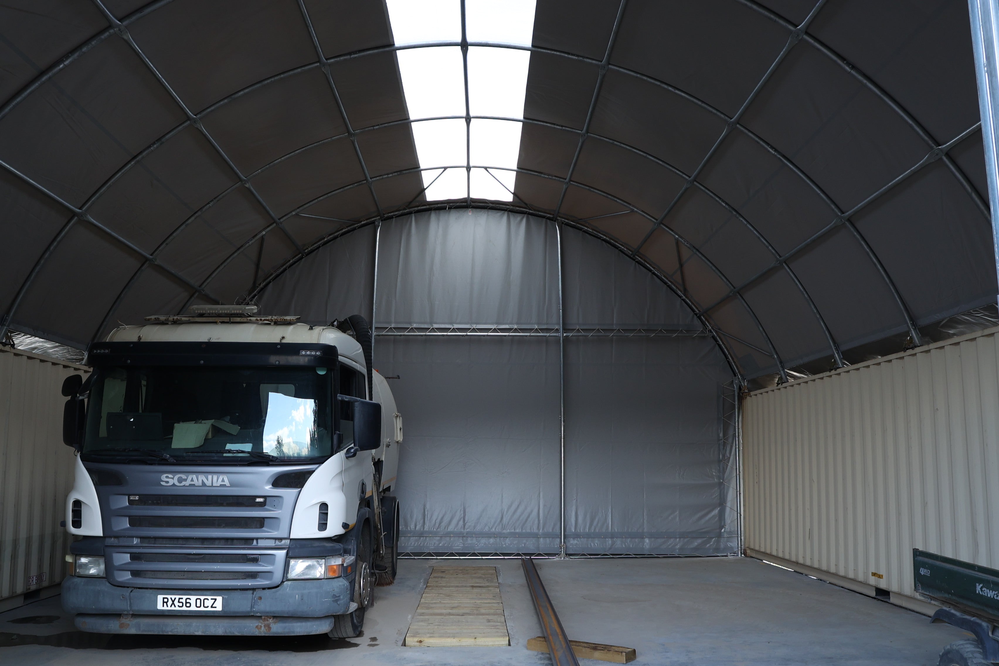 Marquesinas para contenedores: 40 pies x 40 pies x 15 pies (12 mx 12 mx 4,5 m)