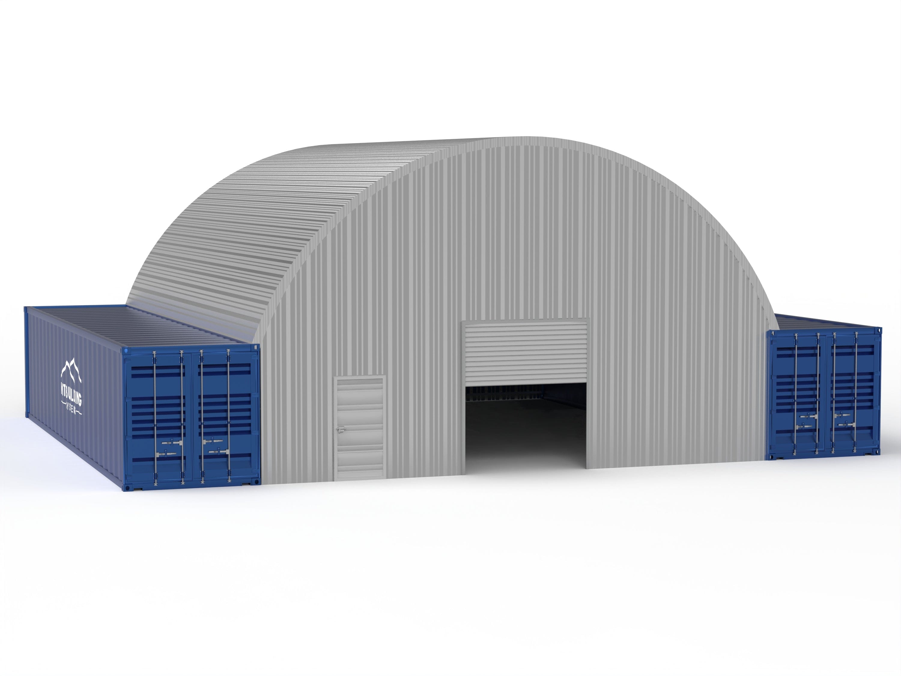 Cubiertas de Contenedores de Acero - 10m x 12m x 3.6m (33ft x 40ft x 12ft)