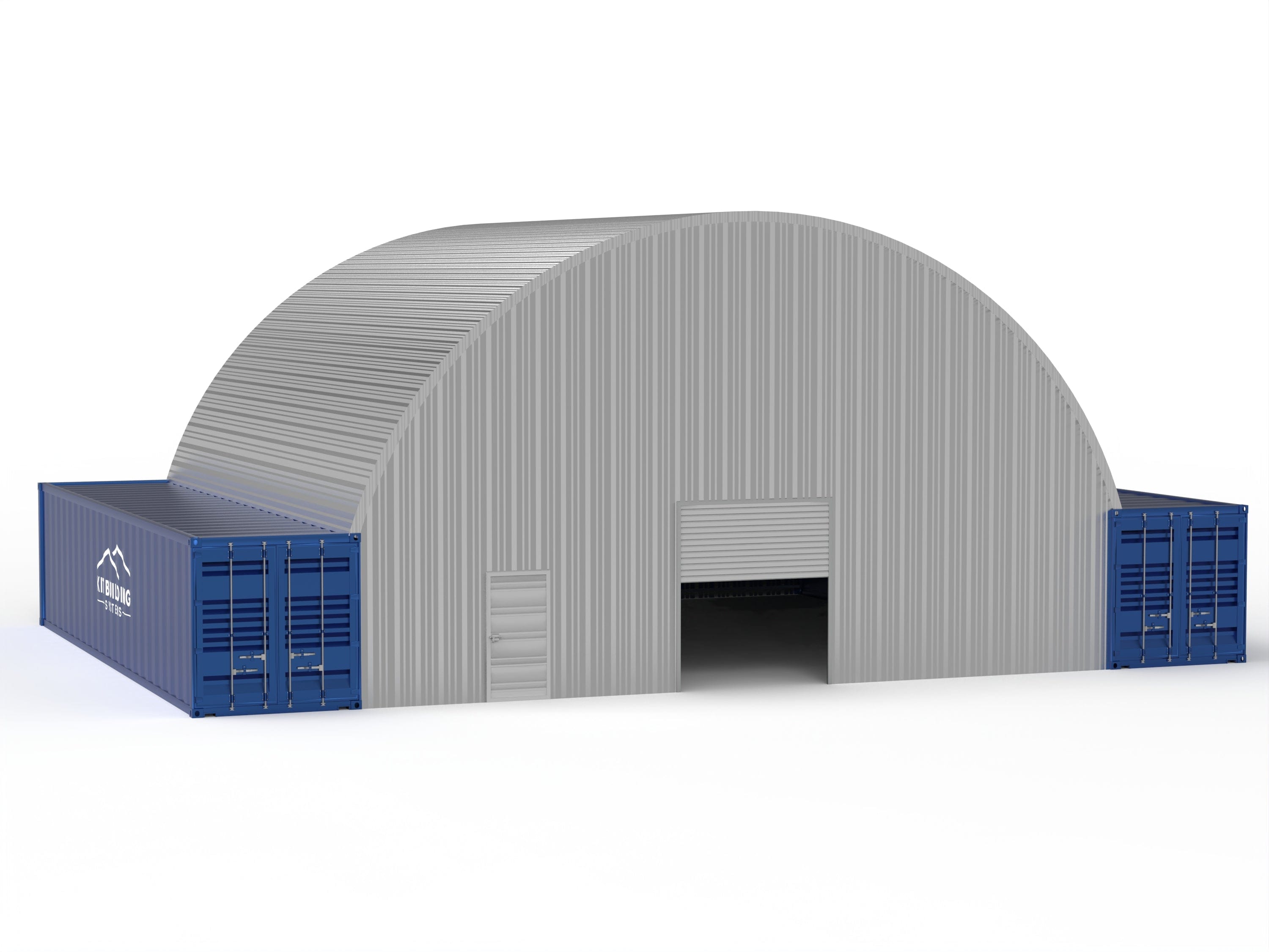 Cubiertas de Contenedores de Acero - 10m x 12m x 3.6m (33ft x 40ft x 12ft)