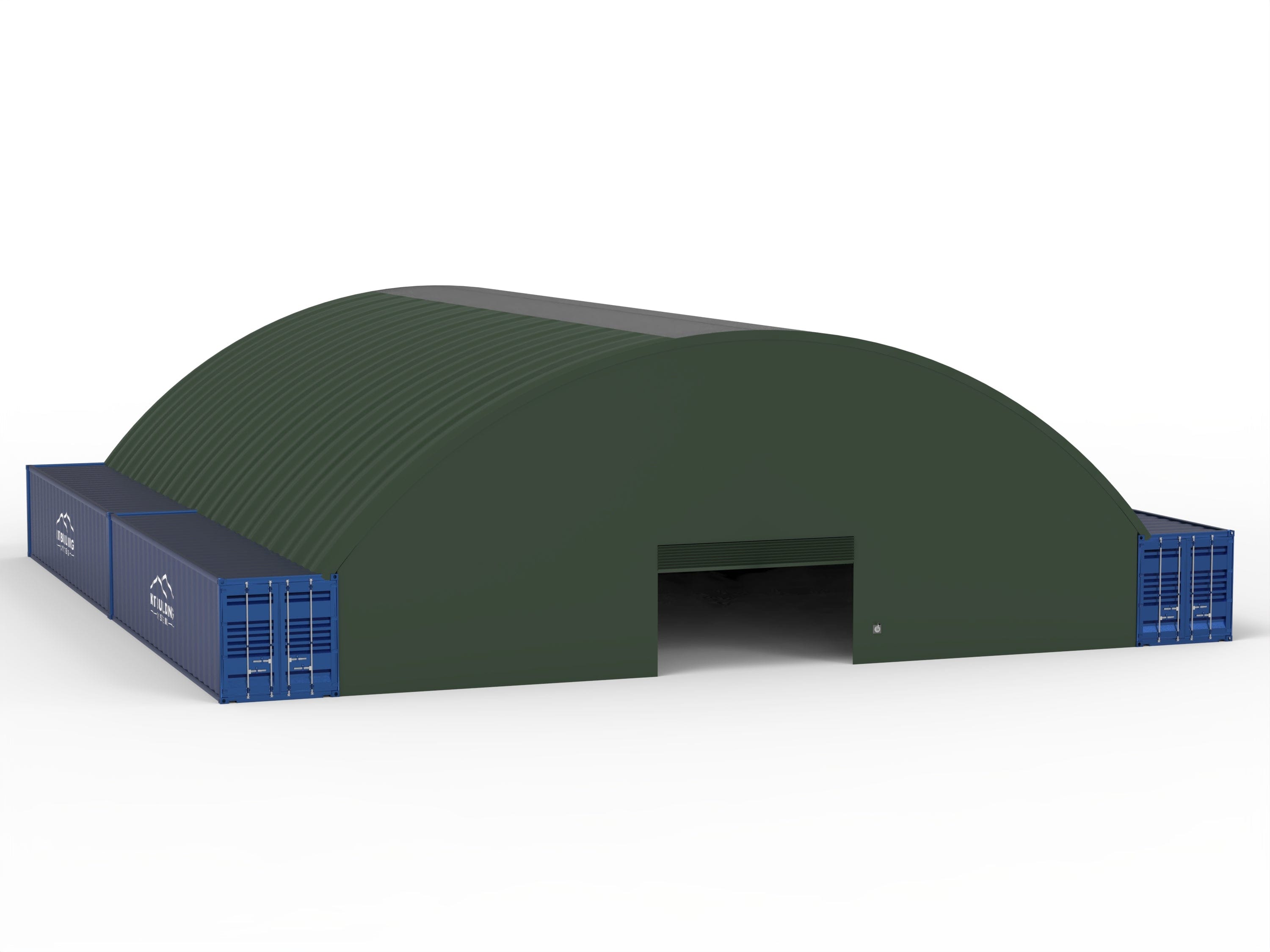 Refugio de Contenedor - 60 pies x 80 pies x 20 pies (18 m x 24.3 m x 6 m)