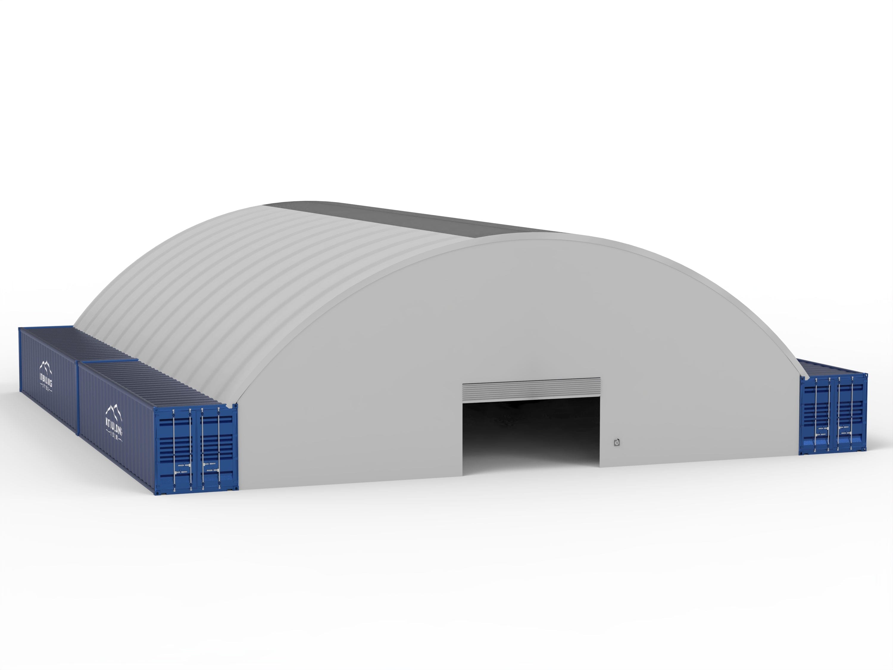 Refugio de Contenedor - 60 pies x 80 pies x 20 pies (18 m x 24.3 m x 6 m)