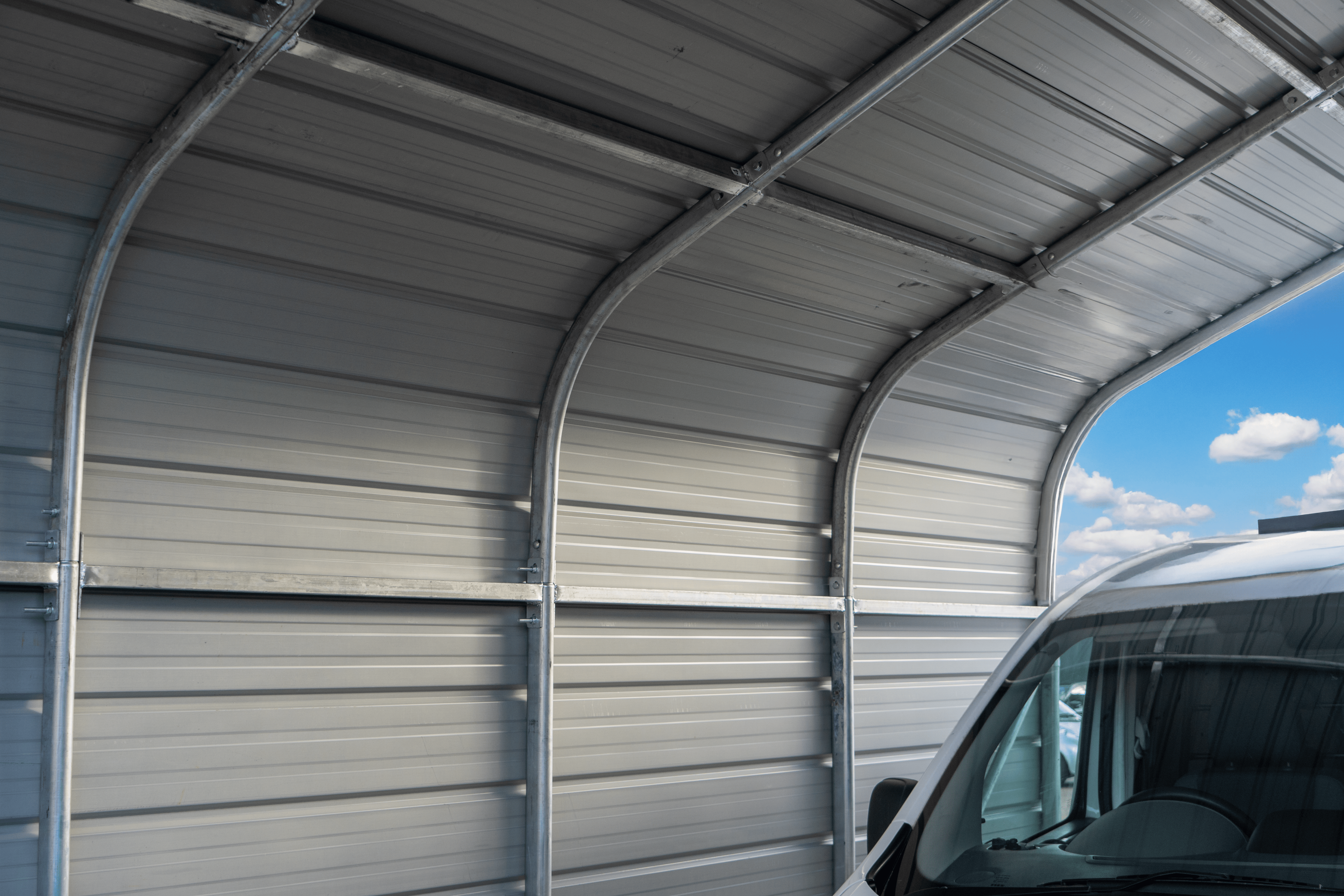 Marquesina para cochera