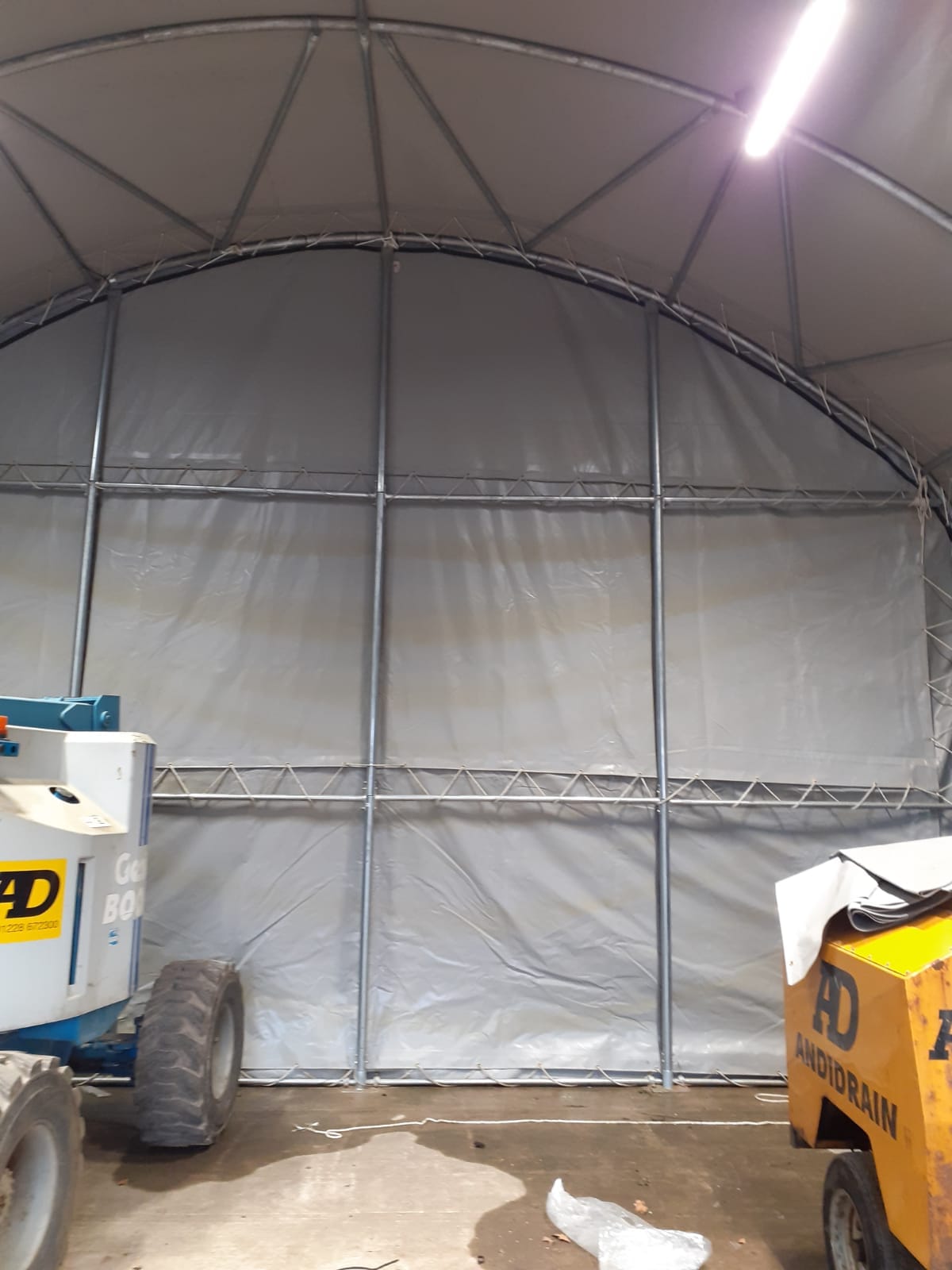 Panel Trasero Cerrado para Refugios de Contenedores