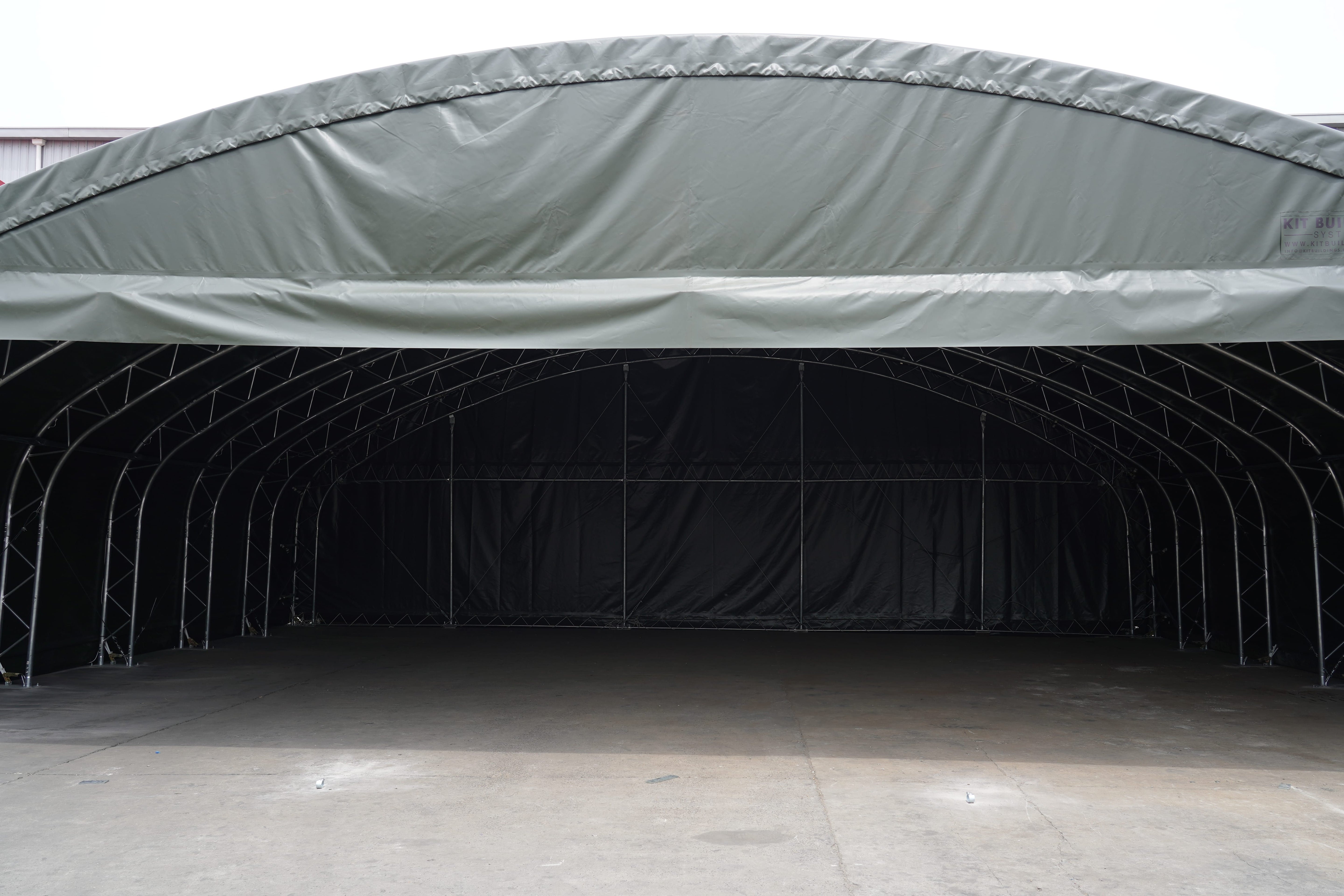 Hangar de aeronaves | Gris