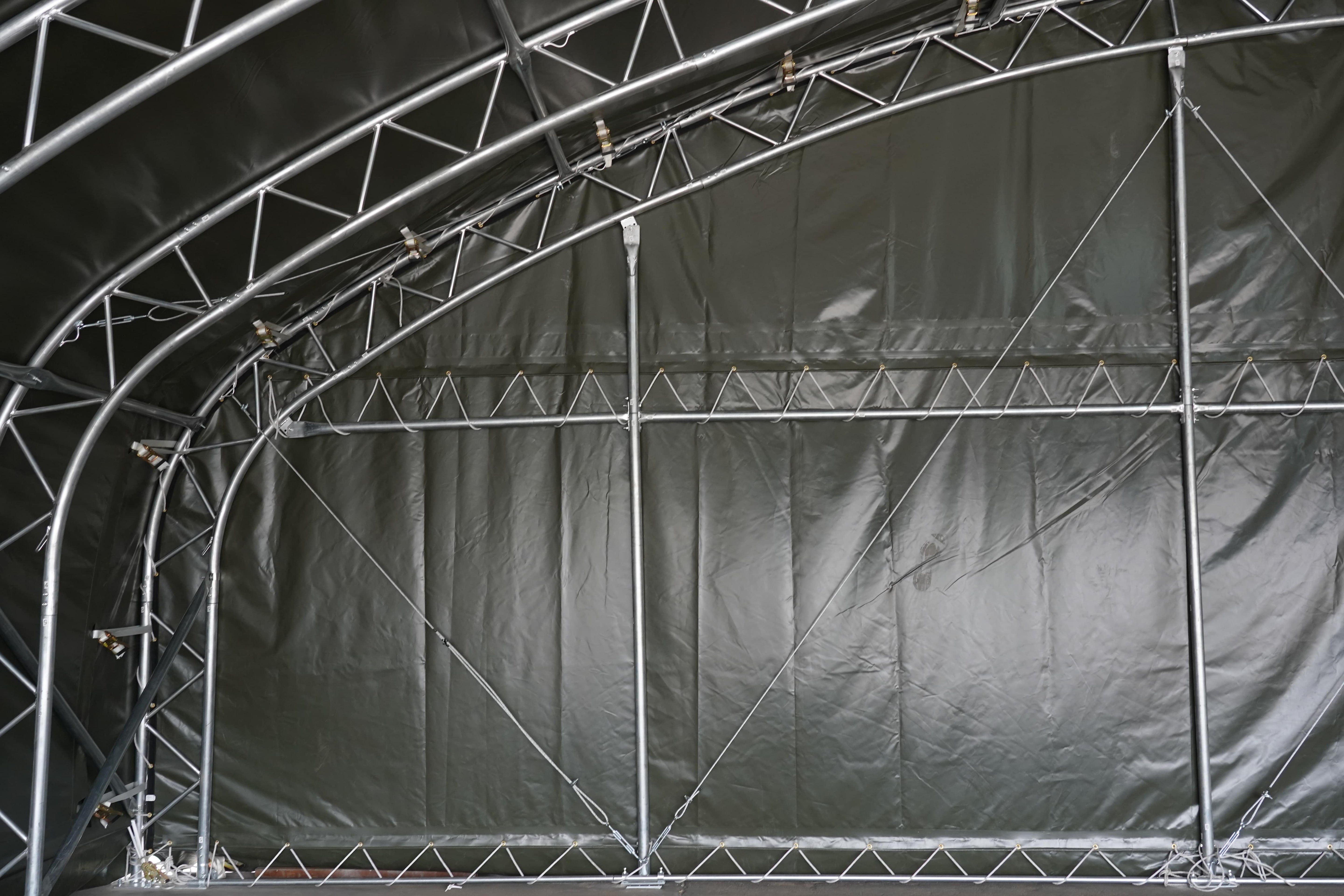 Hangar de aeronaves | Gris