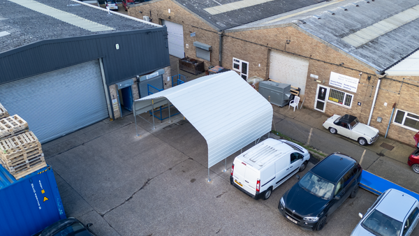 The Kit Buildings Carport Canopy — Serious Coverage, Simple Installation