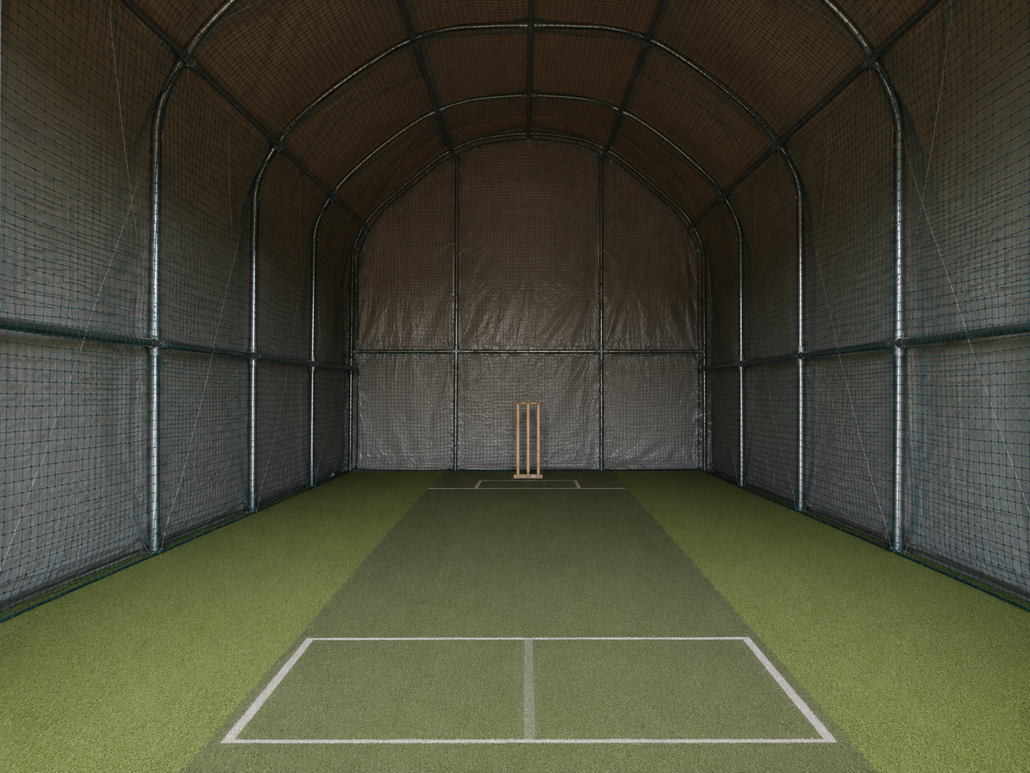 How a Single Truss PVC Building Transformed Year-Round Cricket Training