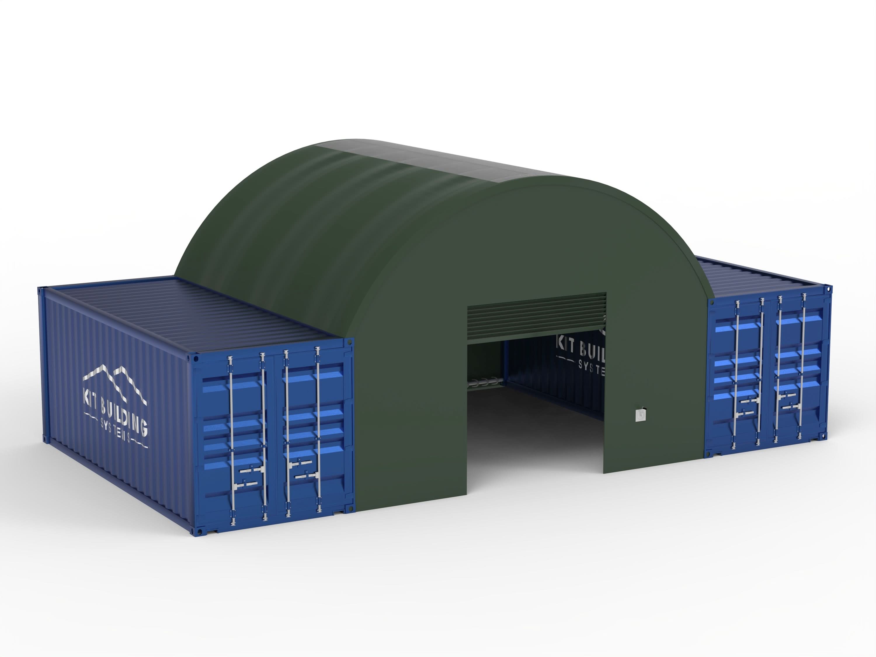 Toldos para Contenedores - 20ft x 20ft x 6.5ft (6m x 6m x 2m)