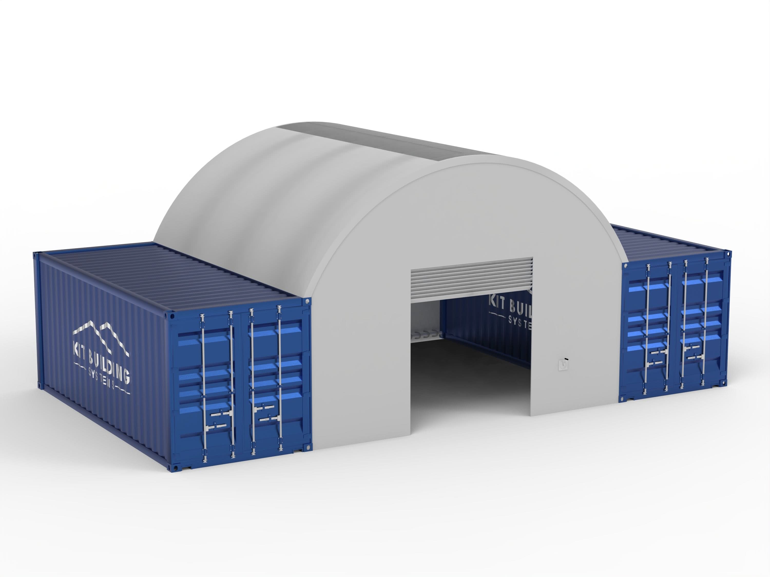 Toldos para Contenedores - 20ft x 20ft x 6.5ft (6m x 6m x 2m)