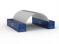 Marquesinas para contenedores: 26 pies x 40 pies x 10 pies (8 mx 12 mx 3 m)