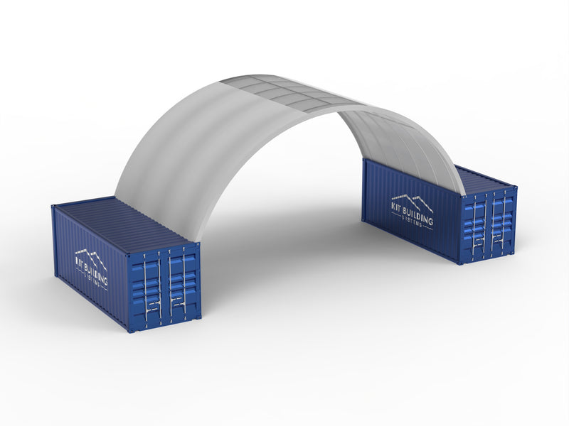 Marquesinas para contenedores: 33 pies x 20 pies x 12 pies (10 m x 6 m x 3,6 m)