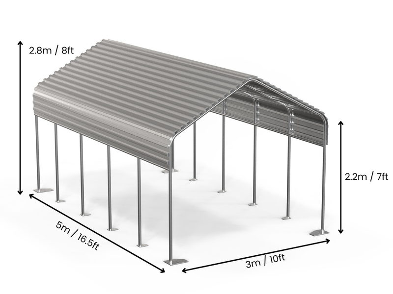 Toldo para Vehículo de Cochera